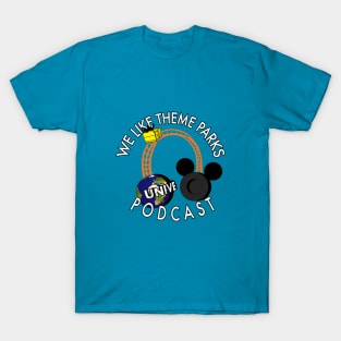 We Like Theme Parks Podcast T-Shirt